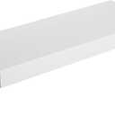 SONGMICS Floating Shelf, Wall Shelf 15.7 Inches, with Metal Bracket for Easy Installation, Display Trinkets, Picture Frames, Potted Plants, in The Living Room, Entryway, Bedroom, White ULWS14WT
