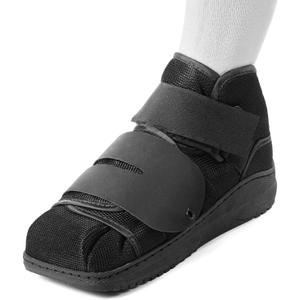 Closed Post Op Shoe, Post Op Shoes, Fracture Medical Walking Shoes for Men and Women-Post Surgery or Operation Foot Support, Broken Foot or Toe, Squared, M