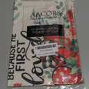 AACORS Valentine's Day Pillow Cover 12X20 Inch Love Heart Cross Floral Decor Pillow Case Farmhouse for Home Sofa Couch Decoration AA776-12