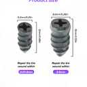 Tire Plug Kit,Car Accessories Tire Repair Rubber Nail Kit,Automotive Replacement Vacuum Tires Repair Tools,Suitable for Cars,Mountain Bikes, Electric Bikes,Motorcycles,Truck,Bus (30pcs)