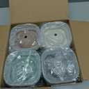 FINENUT Silicone Ice Ball Maker Mold 4 Pack, 2.5 Inch Large Sphere, BPA-Free Easy Release for Whiskey, Bourbon,Cocktails & Home Bars (Multicolor)