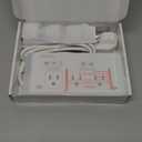 2000W Voltage Converter US to Europe, 220V to 110V Converter for European Travel, Power Adapter for Hair Dryer, European Travel Plug Adapter with 3 AC 2 USBC 2 USBA Ports (White)