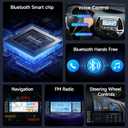 Single Din Car Stereo, 6.28 Inch Wireless CarPlay&Android Auto Single Din Touchscreen Radio-Incell Car Radio Screen MirrorLink Type-C Charge Head Unit Supports Bluetooth/SWC/FM/USB/EQ Backup Camera