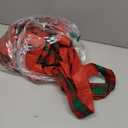 MCEAST 10 Pieces Christmas Red and Green Buffalo Plaid Cabinet Bows, Polyester, 10 x 87 Inches