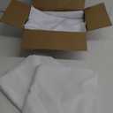 Fitable White Tablecloths for Rectangle Tables, 6 Pack - 70 x 120 Inches - Reusable and Washable Table Clothes for 6-8 Ft Tables, Polyester Fabric Table Covers for Wedding, Party, Banquet