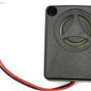 FainWan Motorcycle Customed Siren II Plug Splice Alarm 120DB Compatible with Har-Ley Touring (1 pcs 12V)