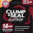 ARM & HAMMER Clump & Seal Platinum Clumping Cat Litter, Exclusive, 27.5 Lbs