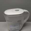 Brita Metro Water Filter Pitcher with SmartLight Change Indicator, BPA-Free, Replaces 1,800 Plastic Water Bottles a Year, Lasts Two Months, Includes 1 Filter, Small - 6-Cup Capacity, White