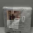 Bathroom Rugs 24" x 36", Non-Slip Extra Soft Absorbent Bath Rugs, Machine Washable Quick Dry Bath Mats for Bathroom Floor, Shower, Bathtub and Sink, Light Grey & Grey