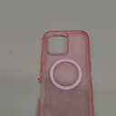 Follaroma for iPhone 15 Case, Heavy Duty Shockproof Protection Phone Cases, Anti-Drop, Dual Layer Transparent Protective Cover Compatible with iPhone 15, 6.1 inch,Crystal Pink