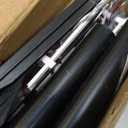 Solar Christmas Decorations with Led Lights, Solar Landscape Pathway Stakes Lights, Outdoor Christmas Decor for Garden, Yard, Porch (Train & Santa)