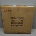 Asymmetrical Wall Mirror Matel Brass Framed Wall Mirror for Living Room Bedroom Bathroom Entryway Wall Decor 23.6" L x 23.6" W ELE-004G