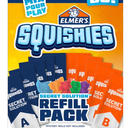 Elmer’s Squishies Refill Pack, Creates 5 Additional Mystery Characters