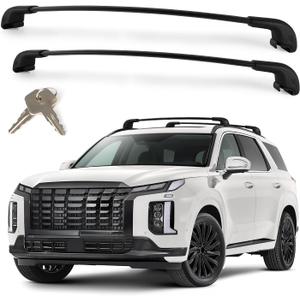 330LBS T-Slot Roof Rack Cross Bars Compatible with Hyundai Palisade SE SEL