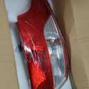 RANSOTO Tail Light Compatible with 2012 2013 2014 Ford Focus Sedan Rear Taillight with Bulb Left Driver Side Brake Lamp
