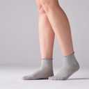 6 Pairs Ruffle Socks For Women Casual Ankle Socks Retro Soft (White)