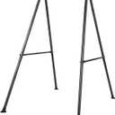 Hammock Chair Stand, Heavy-Duty A-Frame Metal Swing Stand for Indoor and Outdoor, Suitable for Most Hanging Chairs, Easy to Assemble & Store, Hammock Chair not Included (Black)