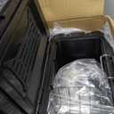 25L Portable Hard Cooler, 5 Days Ice Retention, Black
