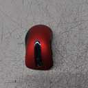 memzuoix 2.4G Wireless Mouse, 1400 DPI Mobile Optical Cordless Mouse with USB Receiver, Portable Computer Mice for Laptop, PC, Desktop, MacBook, 5 Buttons, Red