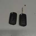 X AUTOHAUX 2pcs 315MHz NT8-15K6014CFFTX4 Replacement Smart Proximity Flip Keyless Entry Remote Key Fob for Land Rover Range Rover 2006-2010 for LR3 2005-2009 3 Buttons