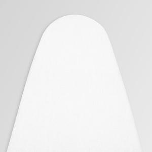 Encasa XO Ironing Board Cover and Pad 42"x14" - 4mm Felt Medium Iron Board Cover with Padding - Heat Resistant, Stain-Safe Dye, Non Slip Elastic Bungee Cord Tightening Iron Table Cover White