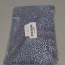 Denim Patchwork Print Style Round Tablecloth, Fashionable Denim Pattern Design (Not Denim Fabric) Water Resistant Table Cover for Farmhouse Picnic Party Holiday Kitchen Dinner Table 60" (Denim Blue-2)