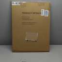 upsimples 18x24 Picture Frame, Display Pictures 16x20 with Mat or 18 x 24 Without, Wall Hanging Poster Frames, Black, 1 Pack