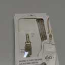 EKAX Universal Cell Phone Lanyard with Tether Tab - Crossbody Lanyard with Adjustable Nylon Neck Strap, Clip and Go Phone Strap, Phone Accessories (Grey)