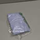 Boys' Long Sleeve Dress Shirts Classic Collared Button-Down Tshirt Solid Cotton Top with Chest Pocket 120