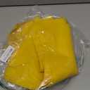 ME.FAN Silicone Placemats [17.7''x12.6''] Heat-Resistant Thicken Non-Slip Tablemats Non-Skid Table Mats Set of 4 (Yellow)