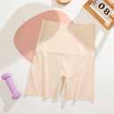 FINETOO High Waisted Tummy Control Underwear for Women Seamless Shapewear Panties Boy Shorts Ladies No Show Boxer Briefs (Small)