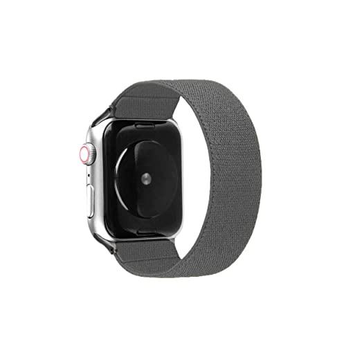 Solace Bands Paladin Loop Smart Watch Band - Compatible With All Apple Iwatch Series - Sportswear Smart Watch Band For Men & Women - Comfort & Durable (38/40/41MM - XS, Grey)