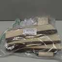 Joyoldelf Sock Drawer Organizer Divider Underwear Organizer 24-cell Fabric Dresser Drawer Organizers Storage Boxes for Socks Lingerie, Handkerchiefs, Ties 4 Pack (Beige)