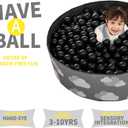 Ball Pit Balls - 2.7inch Plastic Ball Play Balls BPA Free Phthalate Free Non-Toxic Play Balls for Children Ball Pit Party Brithday Ball Pool Tent