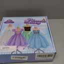 Meland Princess Dress Up for Girls - Light Up Princess Dress for Role Play, Halloween Costume for Toddler Girls (5-6 Years)