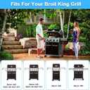 Replacement Parts for Broil King 9221-64, Baron 440, Baron 420, Baron 320 & 490, 9221-54, 9221-67, 9211-54, Replacement for Broil King Grill Grates 9221-64 & Broil King 9221-64 Heat Plates & Burners