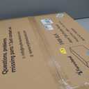 Tall & Long Metal Planter with Middle Shelf - 30W x 11D x 24H Black Rectangular Outdoor Planter Box, Span Divider for Garden, Patio, Yard | Easy 5-Min Assembly, Drainage Holes, Adjustable Feet