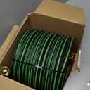 Garden Hose 100 ft Water Hose Flexible Durable 5 Layers TPV No Kink Lightweight Flex Long Hybrid Hoses Heavy Duty with 3/4 Brass Fittings-10 Way Nozzle Collapsible Outdoor Pipe for Yard Lawn