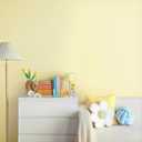 HeloHo Solid Light Yellow Wallpaper 394"X15.7" Matte Textured Contact Wallpaper Peel and Stick Self Adhesive Removable Wallpaper Waterproof Paper for Living Room Bedroom Decor