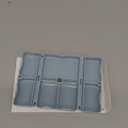 FYY Daily Pill Organizer, 7 Compartments Portable Travel Pill Case, [Folding Design] for Purse Pocket to Hold Vitamins,Cod Liver Oil,Supplements and Medication-Blue (Small (1 Piece))