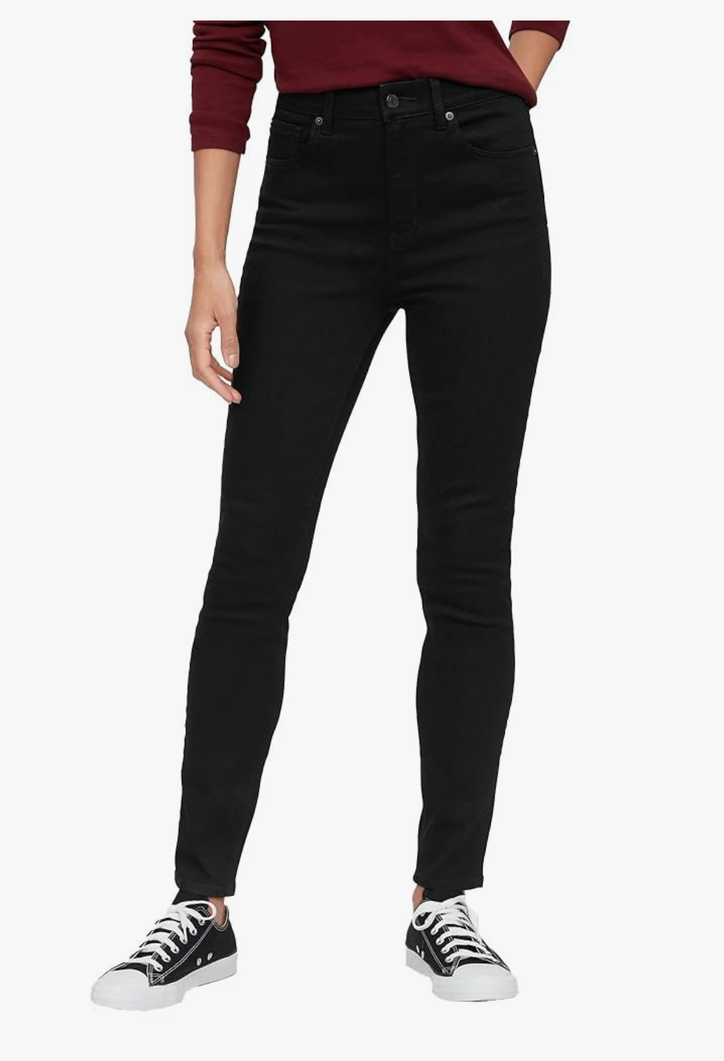 Gap Women's High Rise Legging Jeans 18/34R, Black 
