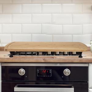 30 Inch Extra Large Bamboo Noodle Board Stove Cover, Large Charcuterie Board, Counter Space Top Covers for Electric Stoves & Sink Farmhouse Rustic Decorative Tray for Kitchen, 30"L x 20"W