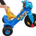 Fisher-Price Toddler Tricycle Nickelodeon PAW Patrol Lights & Sounds Trike, Toy Bike with Handlebar Grips & Storage for Outdoor Play Kids Ages 2+ Years