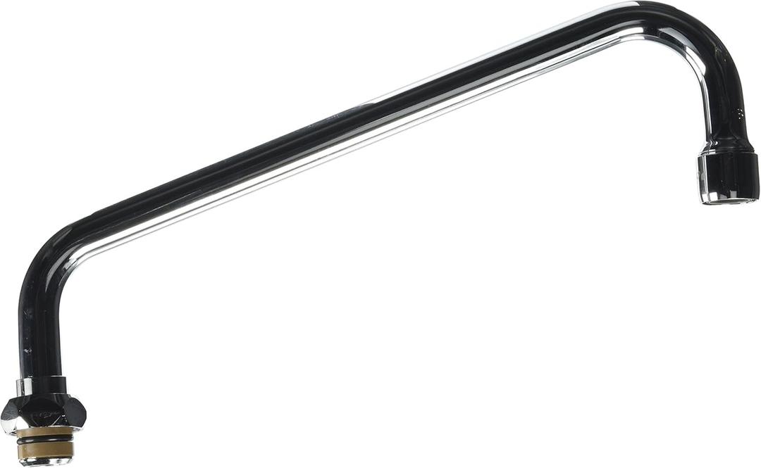 T&S Brass 061X Swing Nozzle, Chrome, 10-Inch