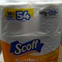 Scott ComfortPlus Toilet Paper, 12 Triple Rolls, 231 Sheets per Roll, Septic-Safe, 1-Ply Toilet Tissue
