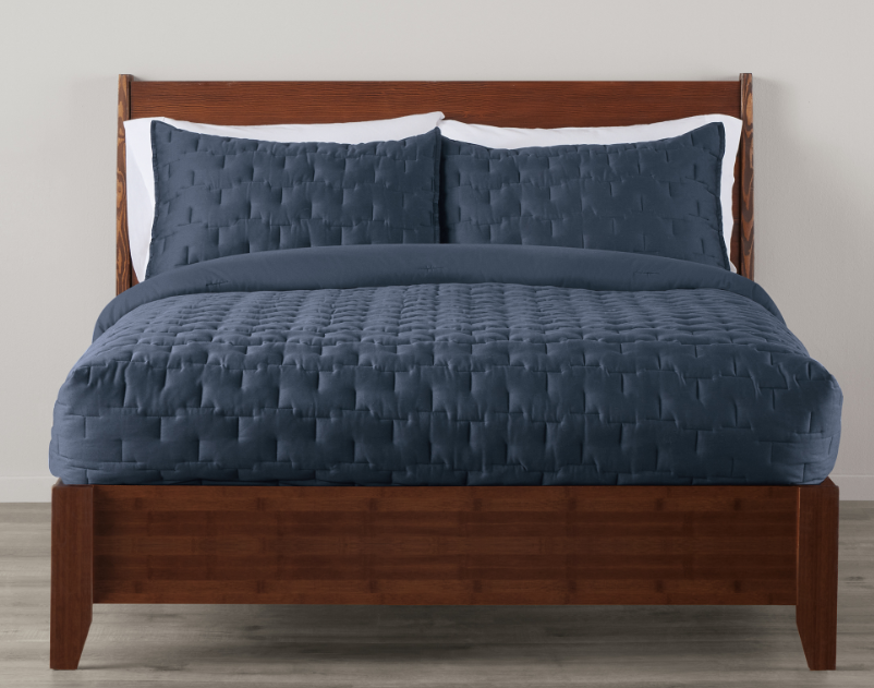 Modavari Three Piece Comforter Set Full/Queen - Blue