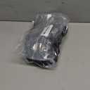 Girls Tankini Swimsuit 2 Piece Bathing Suit Twist Cross Back Cutout Swim Tank Top Floral Print Swimwear for 17-18Y (Solid Black)