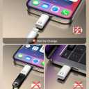 MoKo Lightning to USB C Adapter for Headphones for iPhone Air 17 16 15 Pro Max Plus, Lightning to USB C Adapter Audio for iPad Pro/Air, Not for Charging/Data Transfer/Lavalier Mic/Speakers