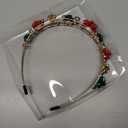 Christmas Headbands for Women, Multi Layer Crystal Bow Hairbands for Holiday Party Hair Accessory Gifts