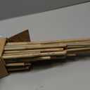 Plant Stakes Natural Garden Bamboo Sticks for Indoor and Outdoor, 20pcs for Tomatoes, Beans, Potted Plants - 18 inches